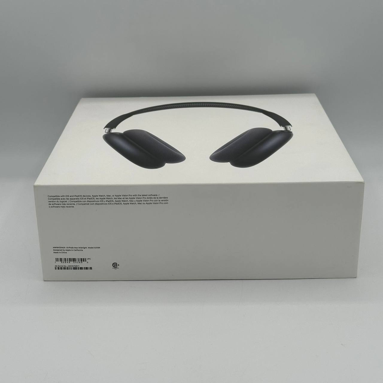 Apple AirPods Max A3184 (USB-C) Wireless Over-Ear Headphones Midnight