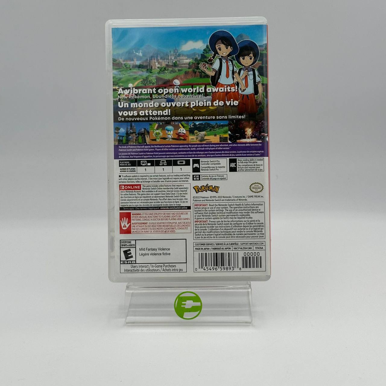Pokemon Scarlet (Nintendo Switch, 2022)