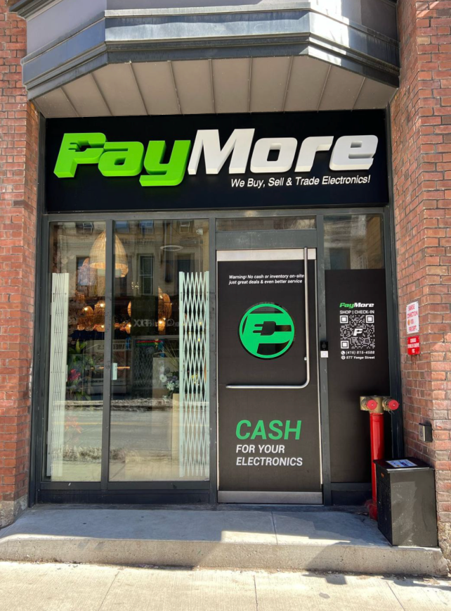 paymore Downtown Toronto store front