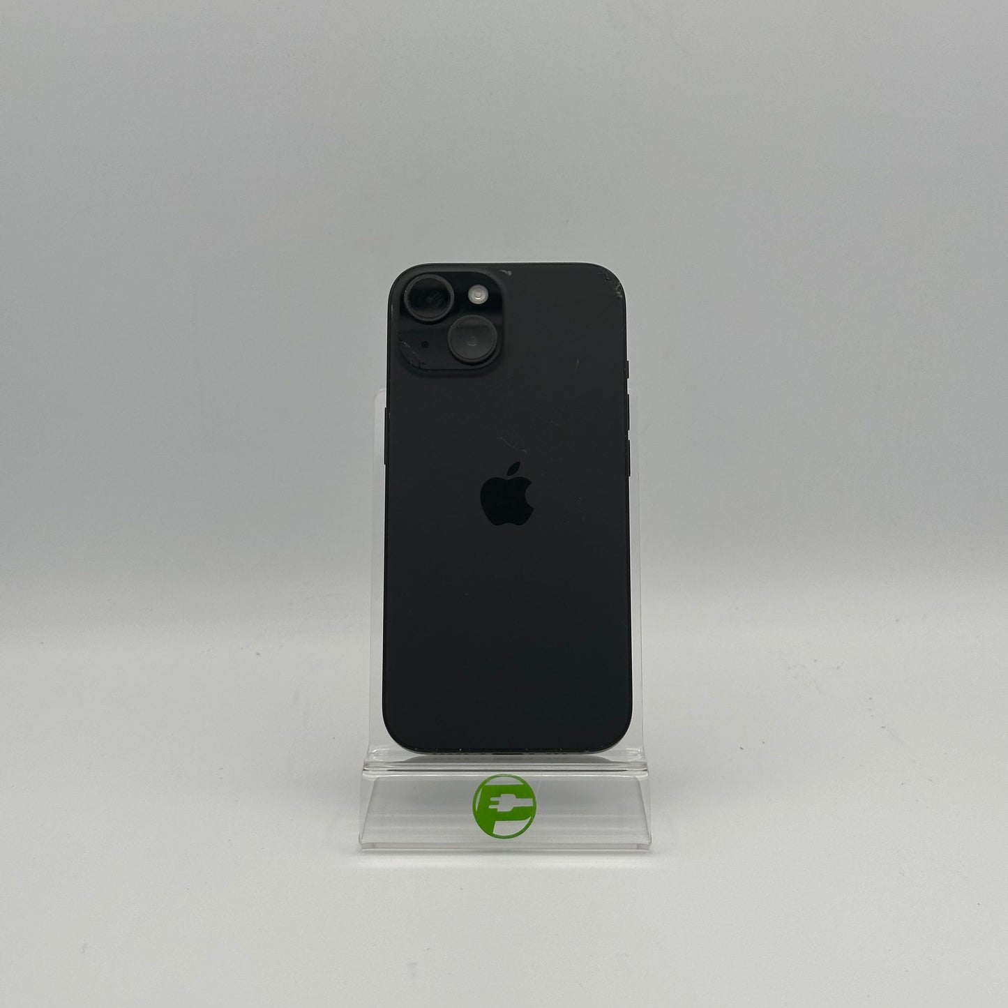 Apple iPhone 15 128GB Black Certified Pre-Owned & Unlocked (Back Glass Cracked)