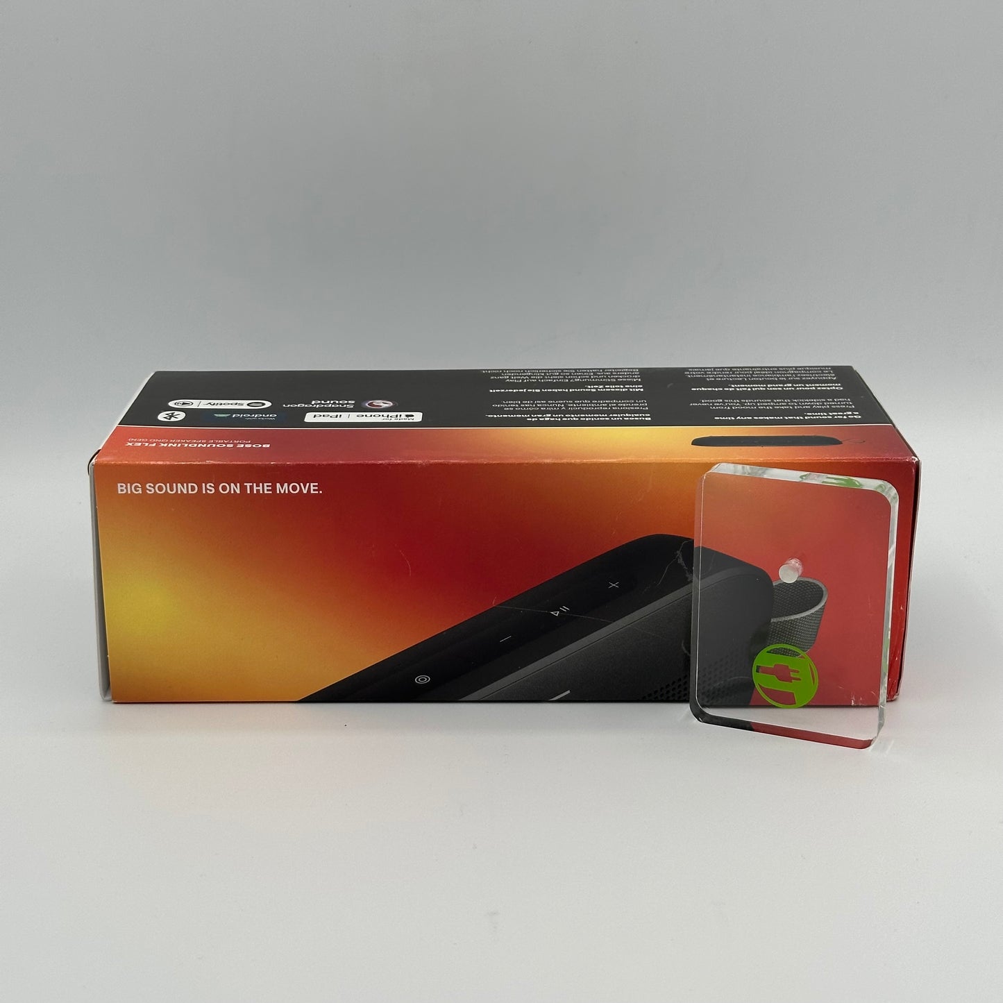 New Bose SoundLink Flex 2nd Gen Black Portable Bluetooth Speaker