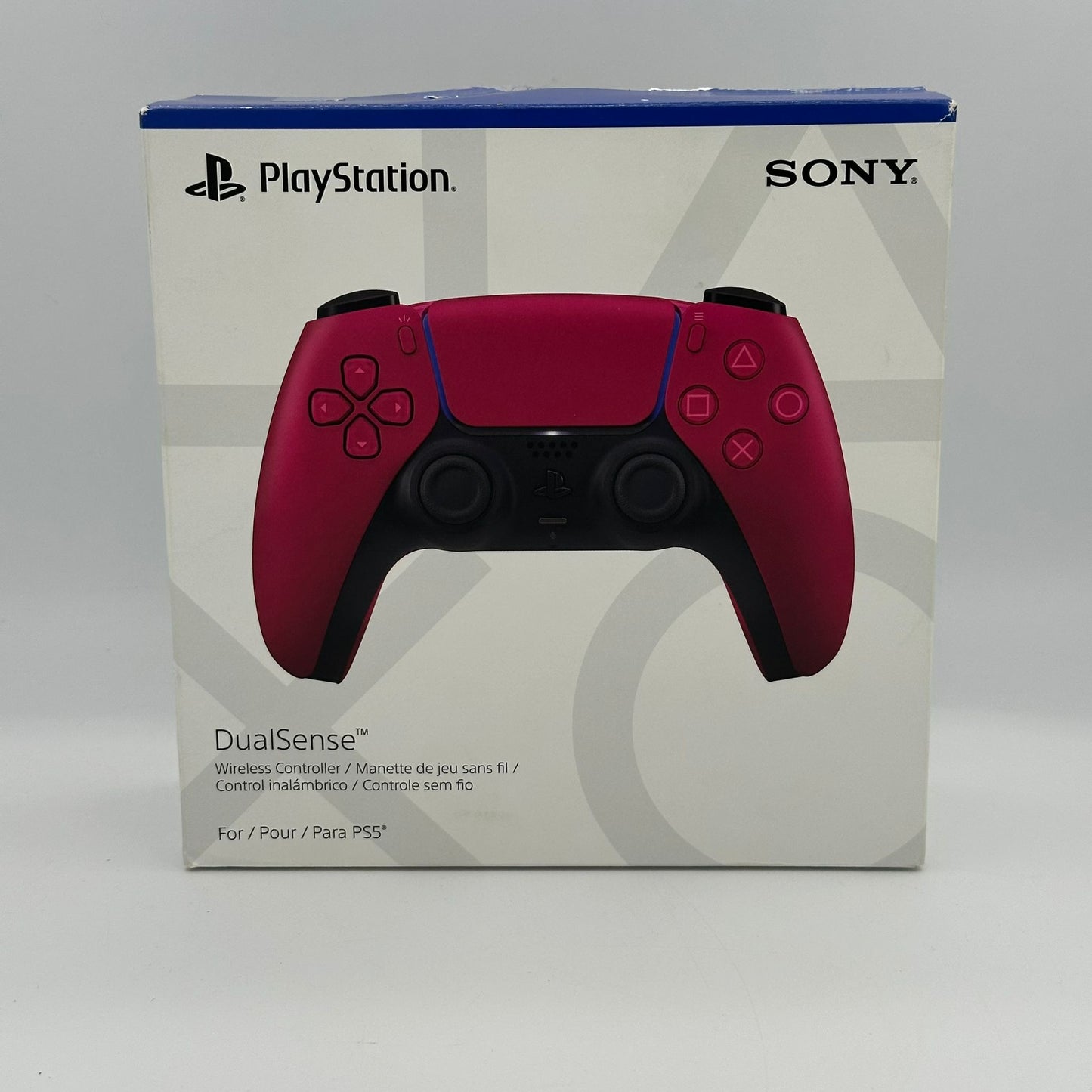Sony PlayStation 5 PS5 Dualsense Wireless Controller (Cosmic Red)