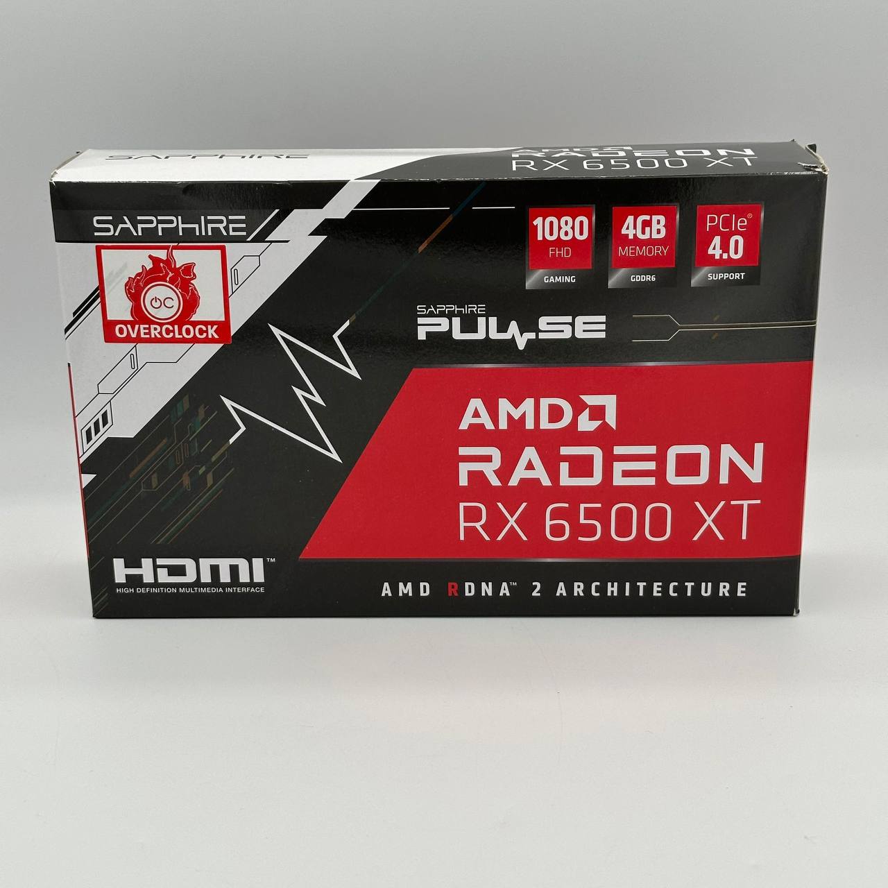 Sapphire Pulse Radeon RX 6500 XT OC 4GB GDDR6 Graphics Card 11314-01-20G