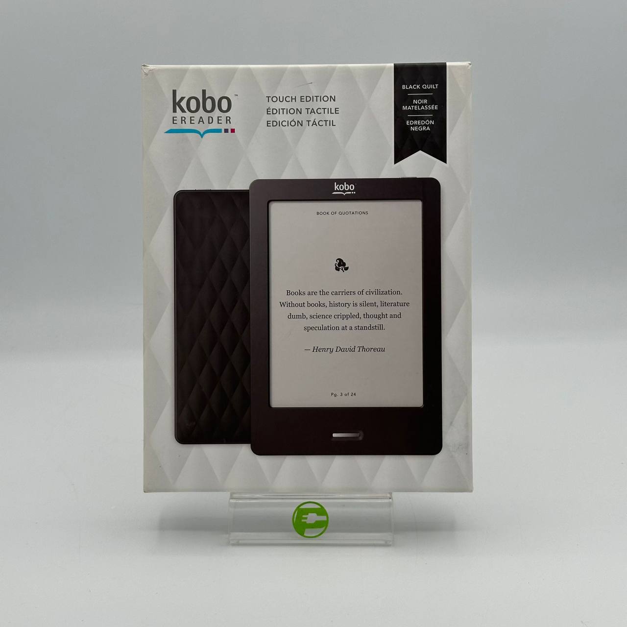 Kobo Touch Edition eReader Tablet Open Box / Like New