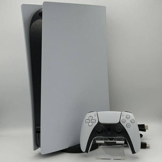 Sony Playstation 5 Digital Edition 825GB White DualSense Wireless Controller