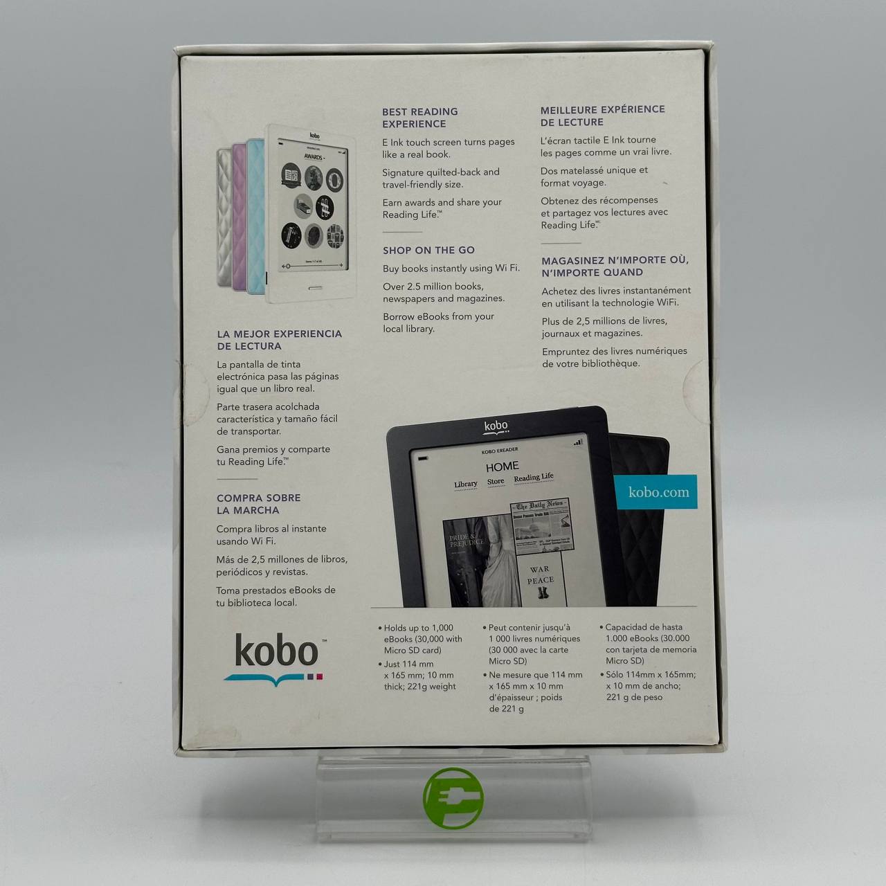 Kobo Touch Edition eReader Tablet Open Box / Like New