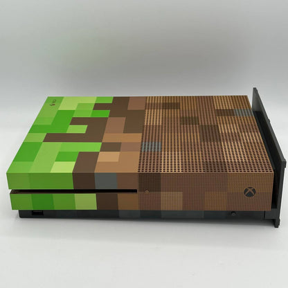 Microsoft Xbox One S 1TB 1681 Console Gaming System Minecraft Limited Edition