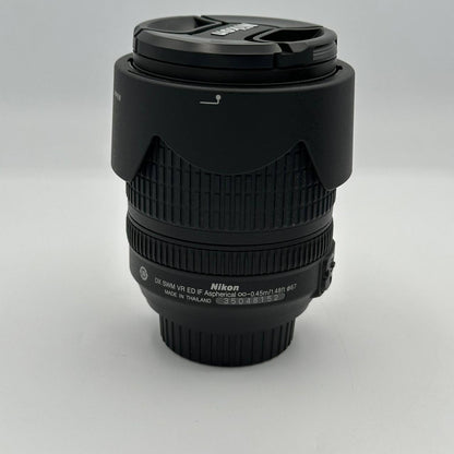 Nikon AF-S DX NIKKOR 18-105mm F/3.5-5.6G ED VR Zoom Lens w/ Hood