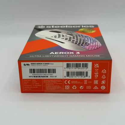 Steel Series Aerox 3 Wireless Gaming Mouse New