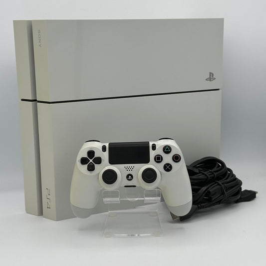 Sony PlayStation 4 PS4 Console Gaming System 500GB Glacier White