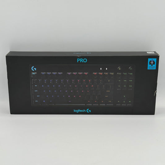 Logitech G Pro GX Blue Clicky Switch Wired Gaming Keyboard New