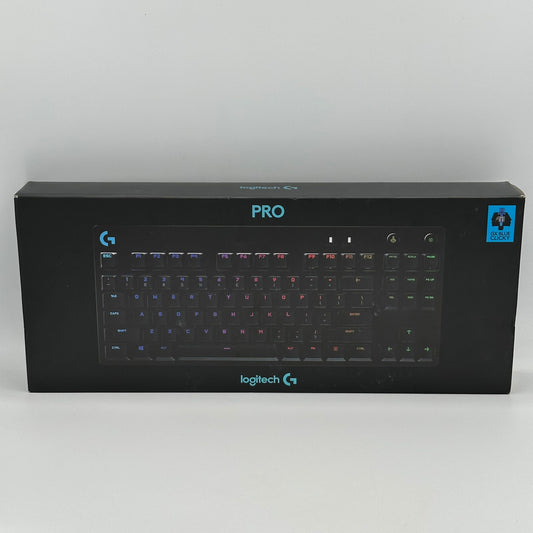 Logitech G Pro GX Blue Clicky Switch Wired Gaming Keyboard New