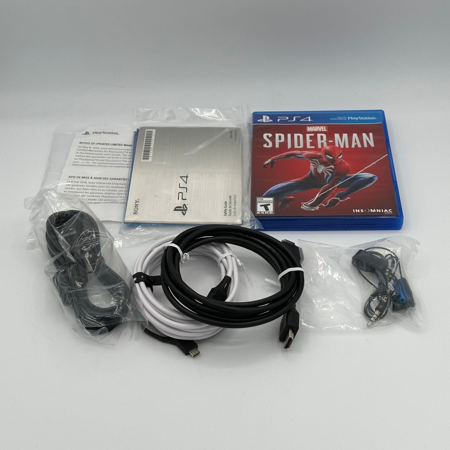 Sony PlayStation 4 PS4 Marvel Spider-Man Slim Bundle Console Gaming System 1TB