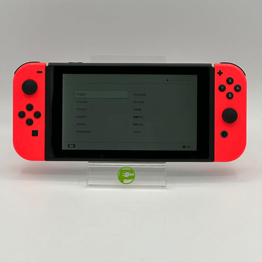 Nintendo Switch v2 Video Game Console HAC-001(-01)  Red