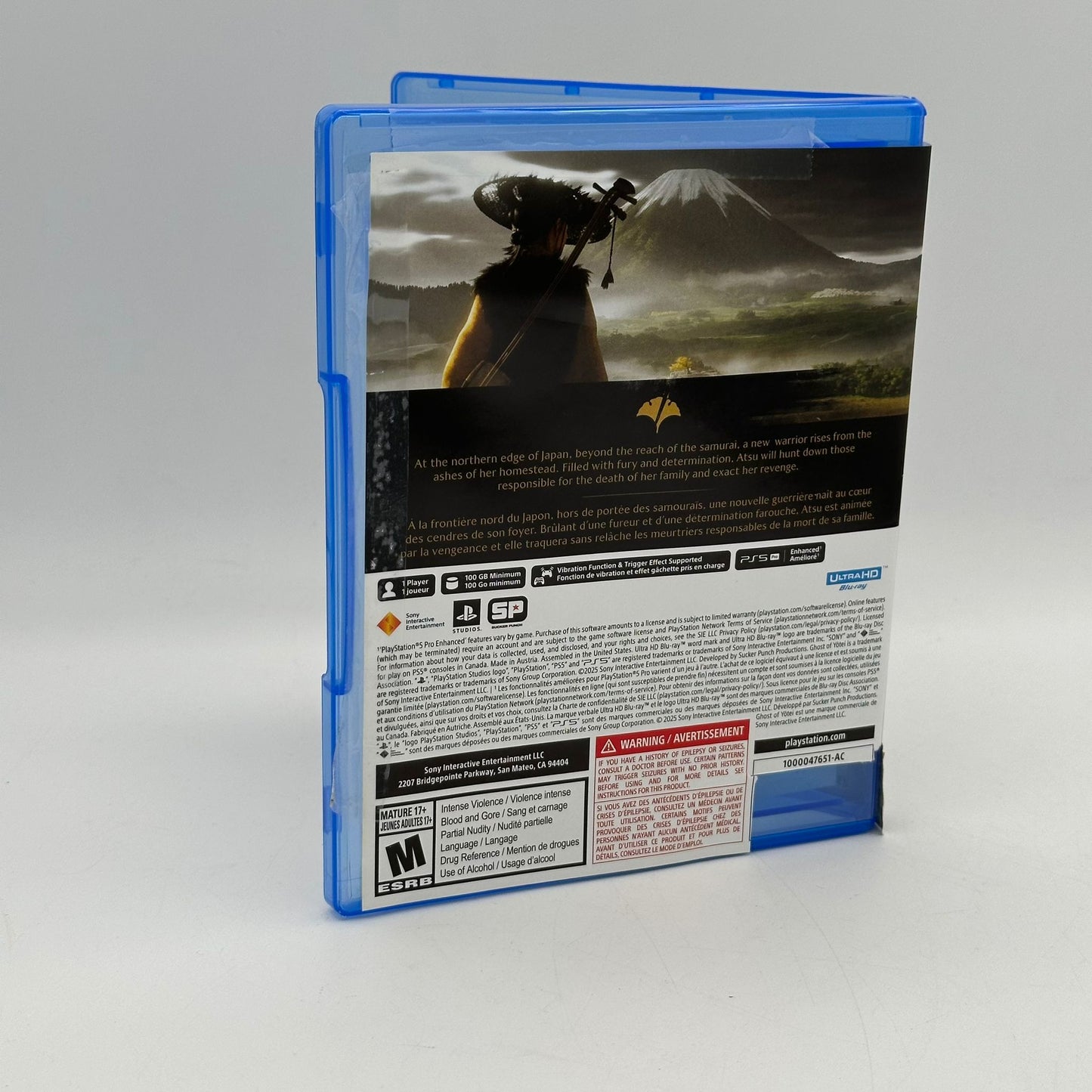 Ghost Of Yotei (Sony PlayStation 5 PS5, 2025)