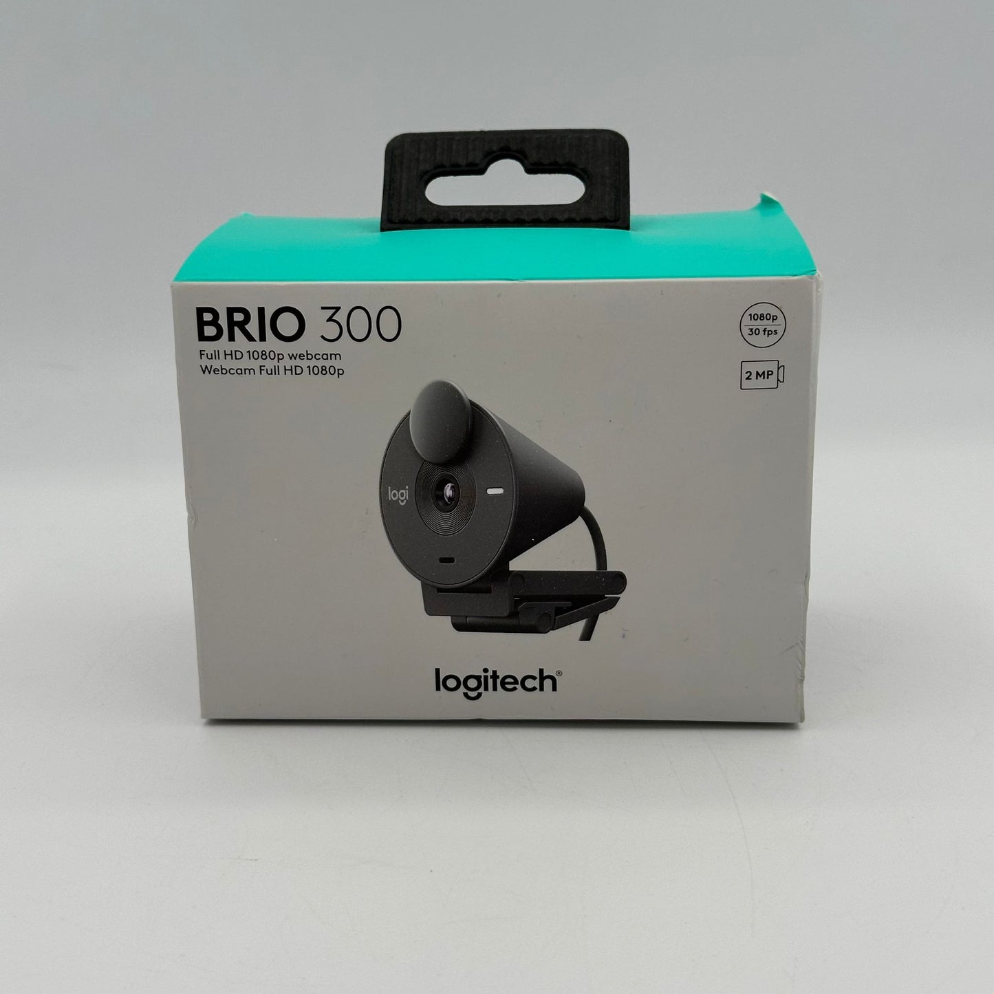Logitech Brio 300 Full HD 1080p Webcam Black New