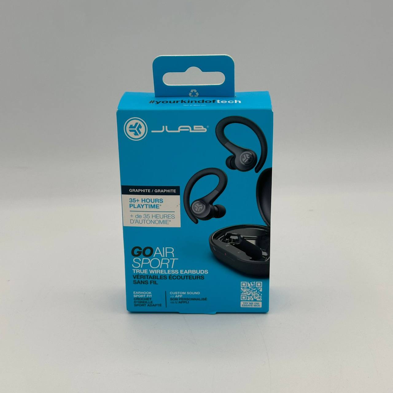 JLab GO Air Tones True Wireless Earbuds Graphite New